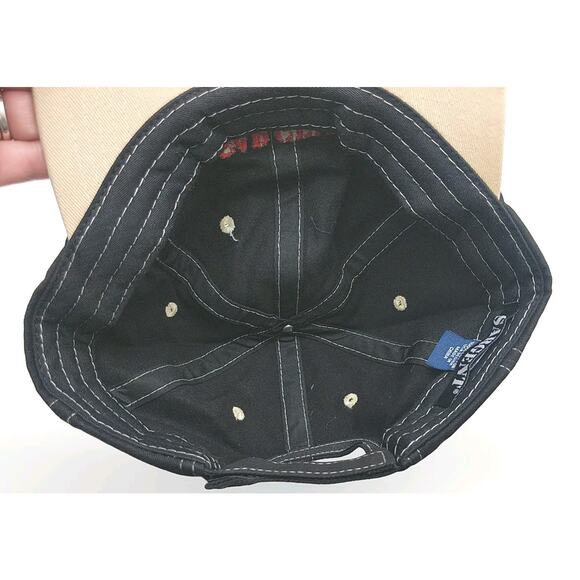 SARGENT Hat Cap Motorcycle Products Premium Seats Strapback Spellout Sewn - Picture 4 of 6